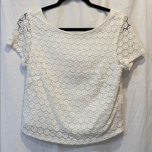 Lilly Pulitzer White Eyelet Top